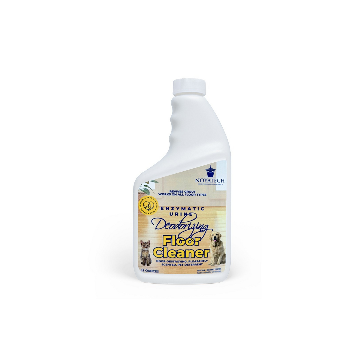 Noyatech enzymatic urine floor cleaner – non-toxic formula