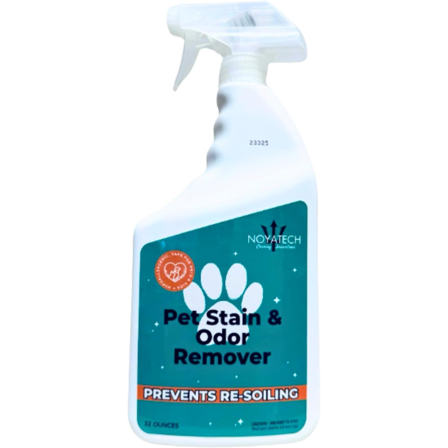 NOYATECH Pet Stain and Odor Remover - Enzyme Carpet Cleaner and Pet Odor Eliminator for Home. Safe for Pets and kids.