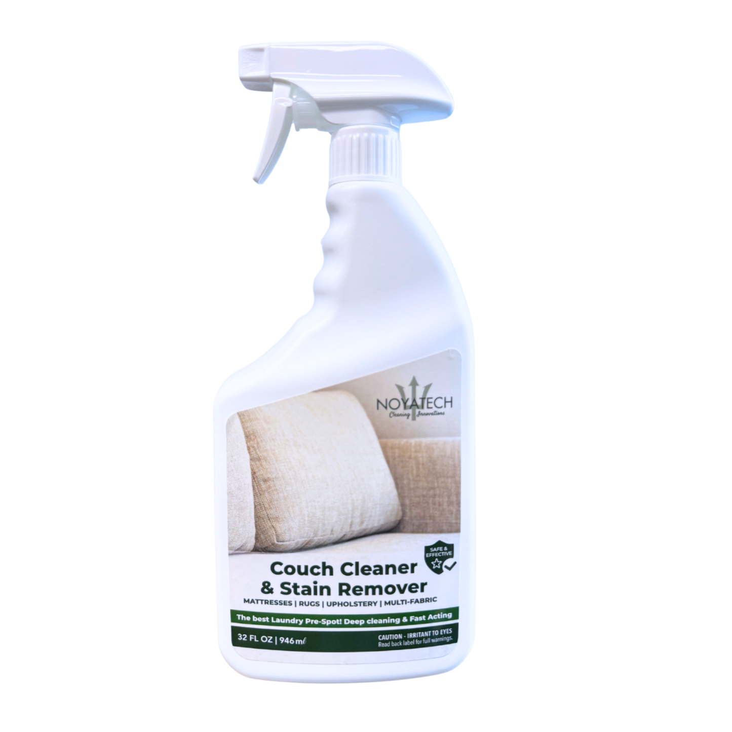 Couch & Upholstery Cleaner – Stain Remover Spray | Non-Toxic & Eco-Friendly