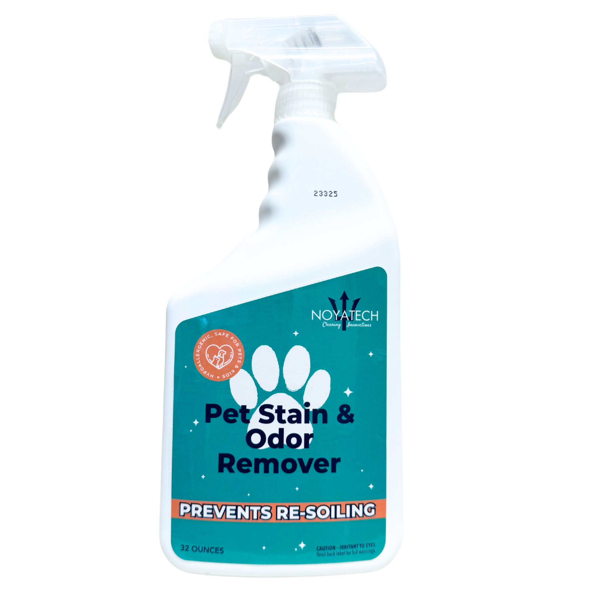 NOYATECH Pet Stain and Odor Remover Enzyme Carpet Cleaner and Pet Odor Eliminator for Home. Safe for Pets and Kids. Gallon