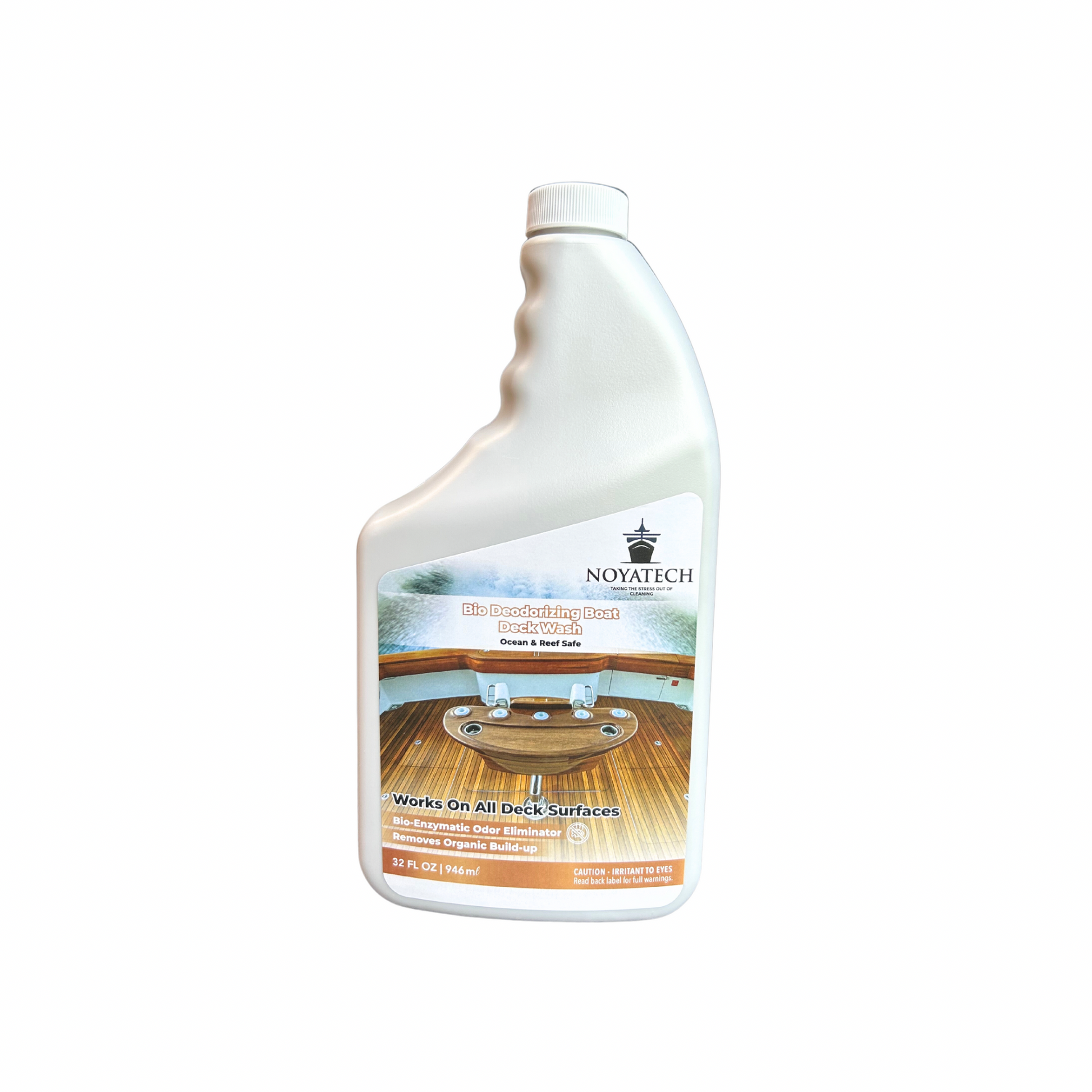 Boat hull cleaner and deck wash. deodorizer 